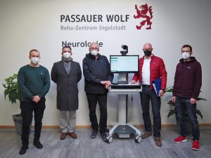 Telemedizinische Betreuung von COVID-Patienten im Passauer Wolf Reha-Zentrum Ingolstadt